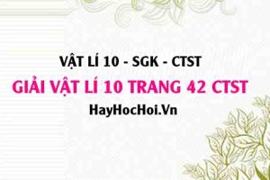 Giải Vật lí 10 Chân trời sáng tạo trang 142 SGK